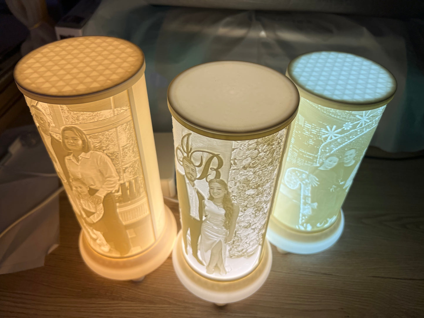 3D PRINT LITOGRAPHY LAMP
