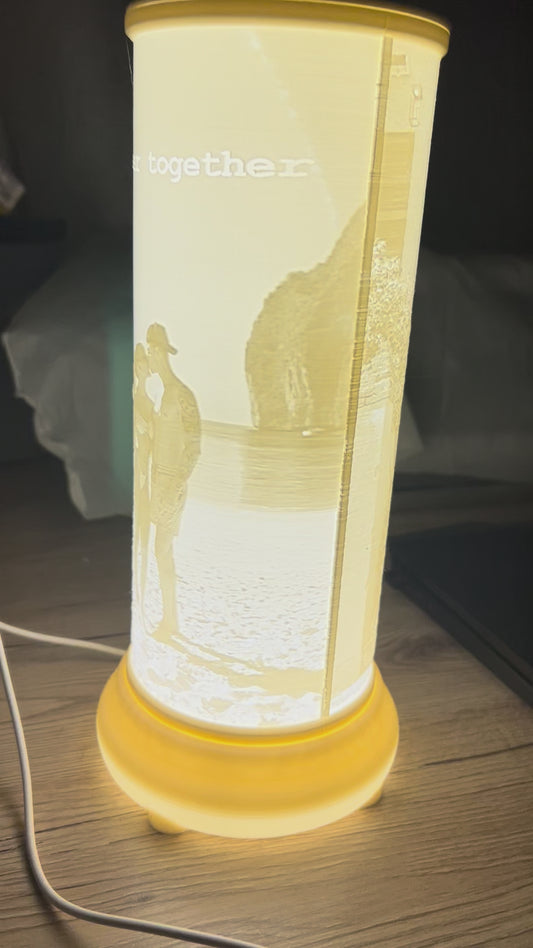 3D PRINT LITOGRAPHY LAMP